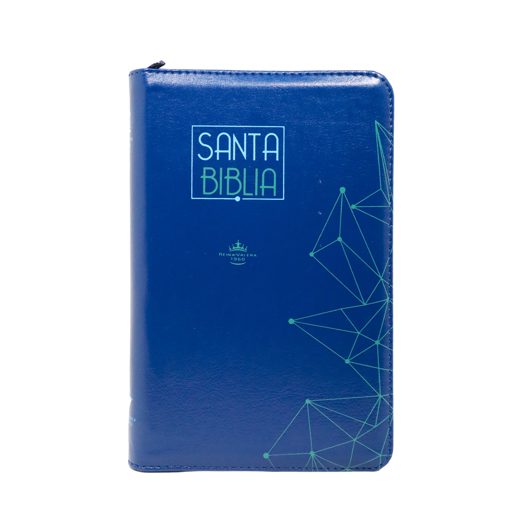BIBLIA REINA VALERA 1960 LETRA GRANDE MANUAL AZUL/ CIERRE