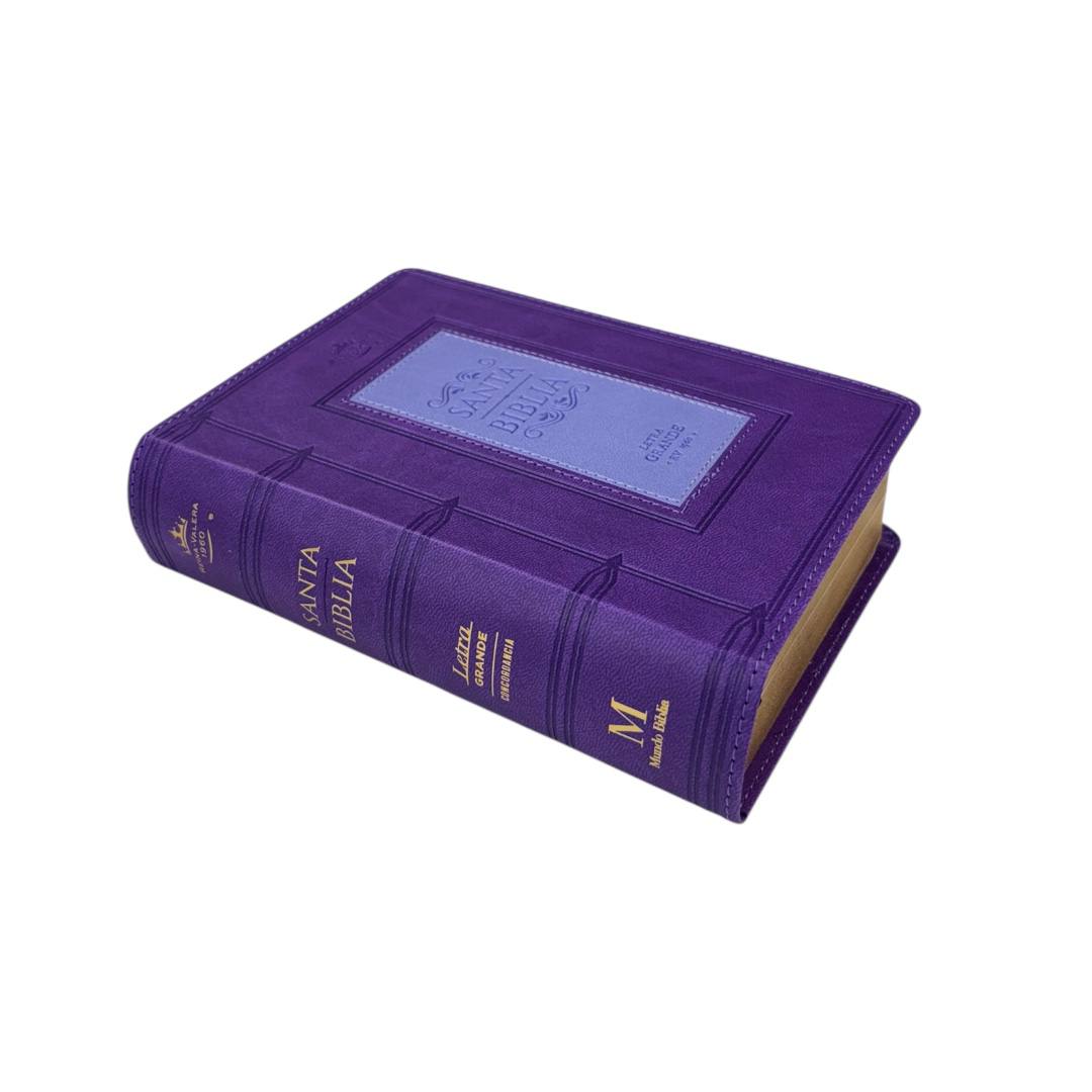 BIBLIA REINA VALERA 1960 LETRA GRANDE COMPACTA IMITACION PIEL/ MARCO