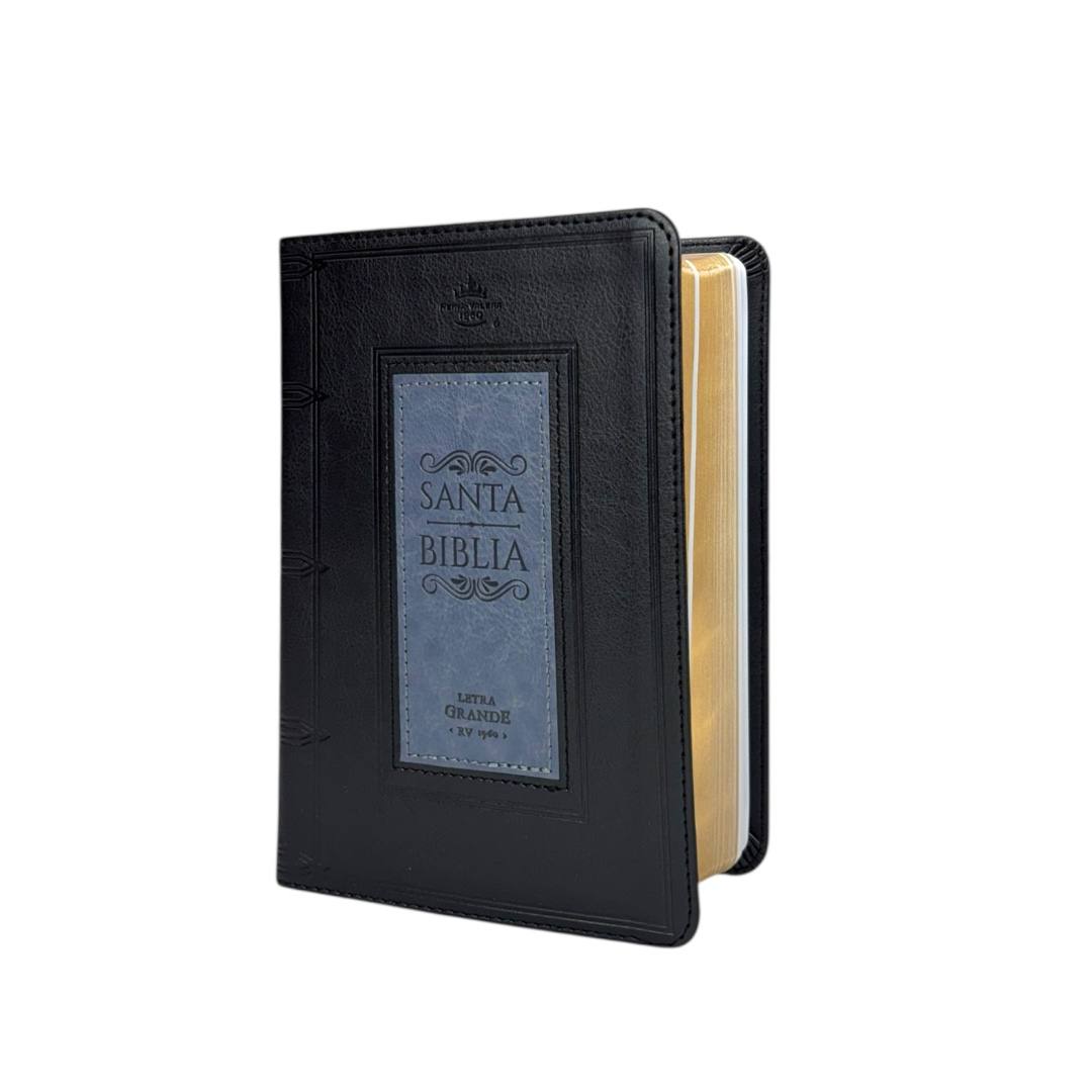 BIBLIA REINA VALERA 1960 LETRA GRANDE COMPACTA IMITACION PIEL/ MARCO