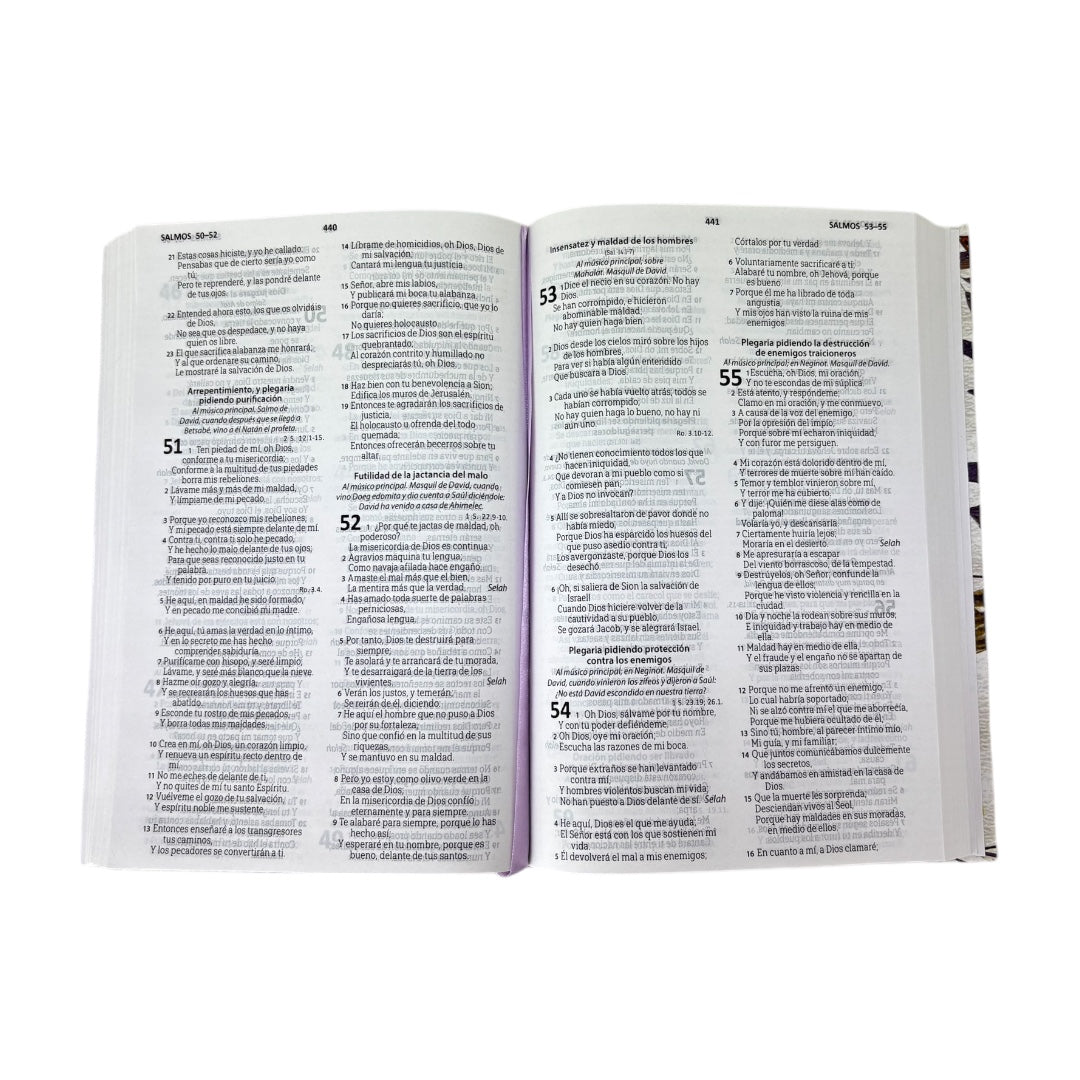 biblia reina valera 1960 letra mediana tapa flexible flores