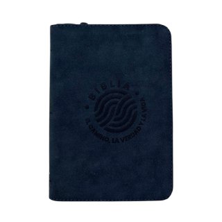 BIBLIA EL CAMINO, LA VERDAD Y LA VIDA LETRA GRANDE C/CIERRE AZUL
