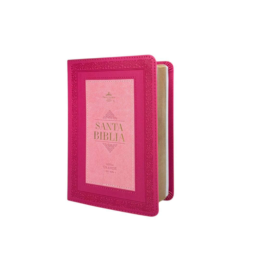 BIBLIA REINA VALERA 1960 LETRA GRANDE COMPACTA IMITACION PIEL/ MARCO