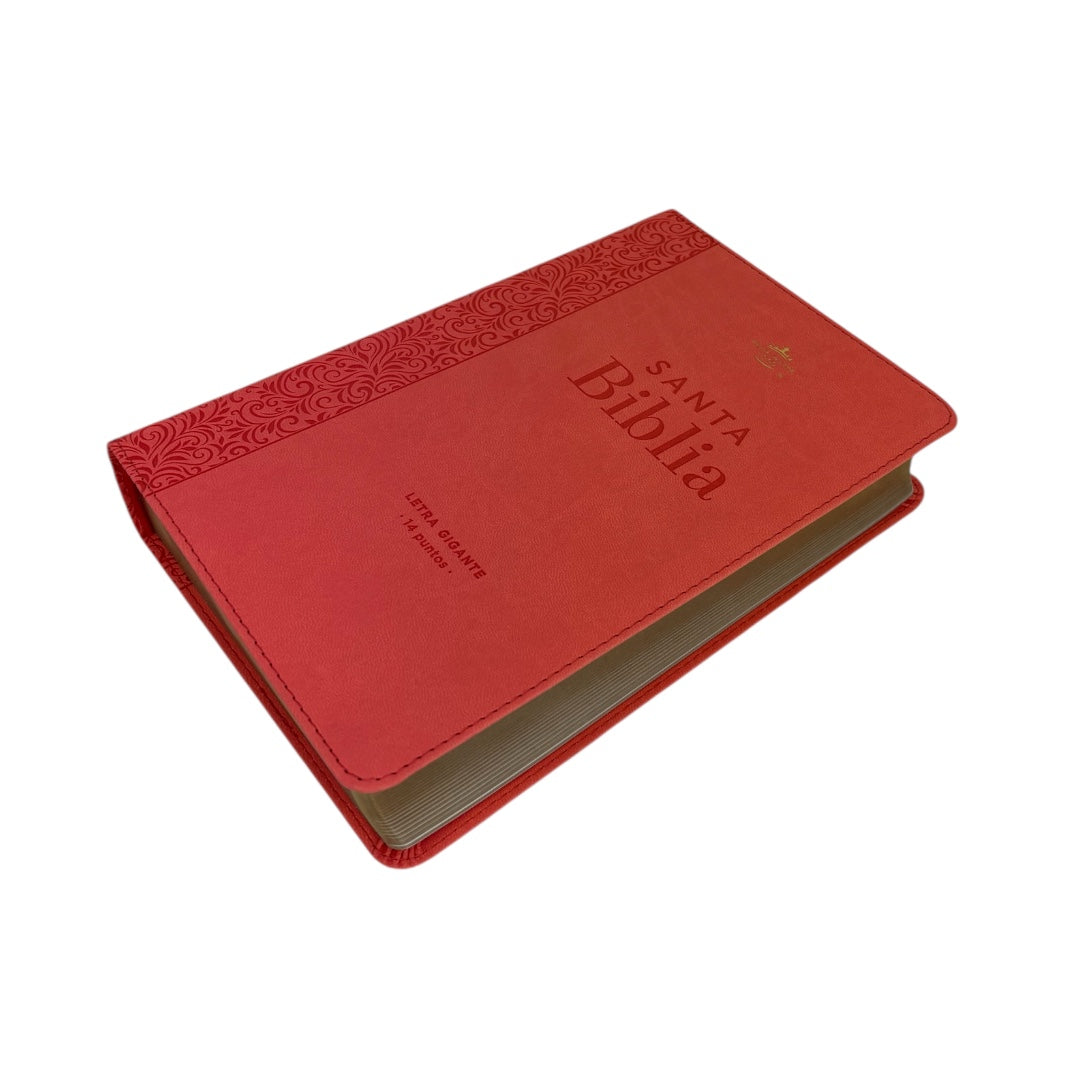 BIBLIA REINA VALERA 1960 LETRA GIGANTE CANTO DORADO IMITACION PIEL /CORINTO