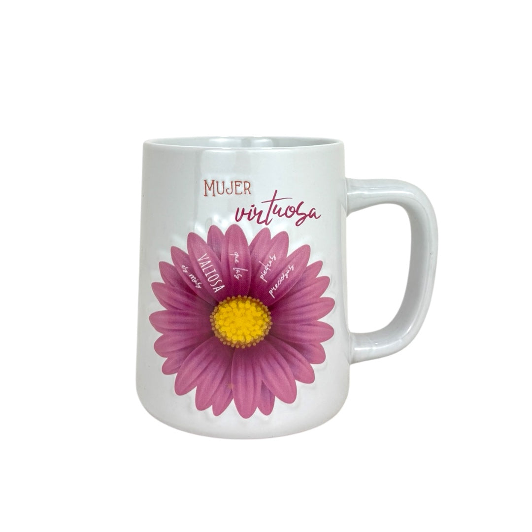 TAZA GRANDE 16 OZ COLECCIÓN PROMINENCIA CON RELIEVE (6 MODELOS)