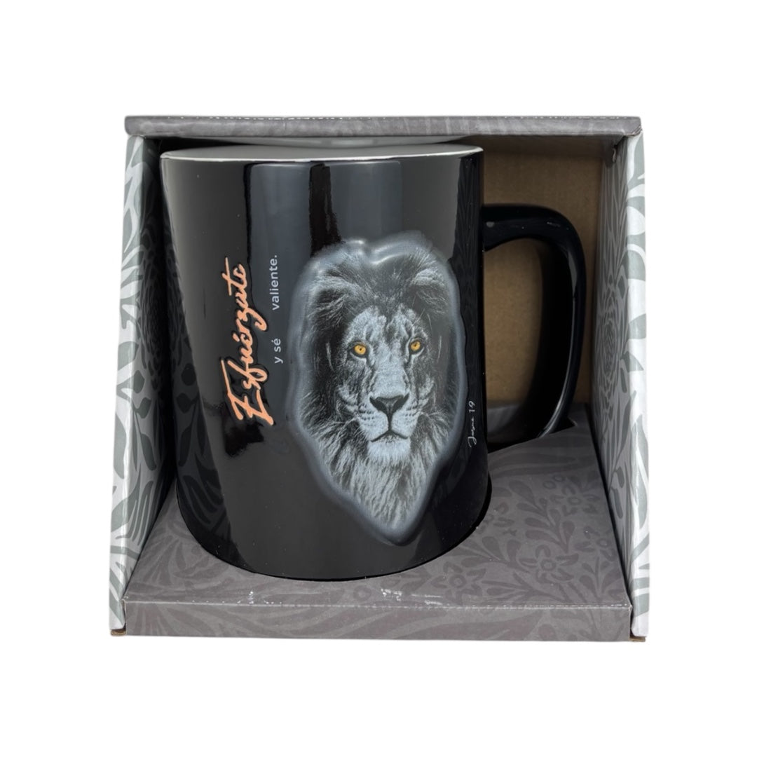 TAZA GRANDE 16 OZ COLECCIÓN PROMINENCIA CON RELIEVE (6 MODELOS) ESFUERZATE