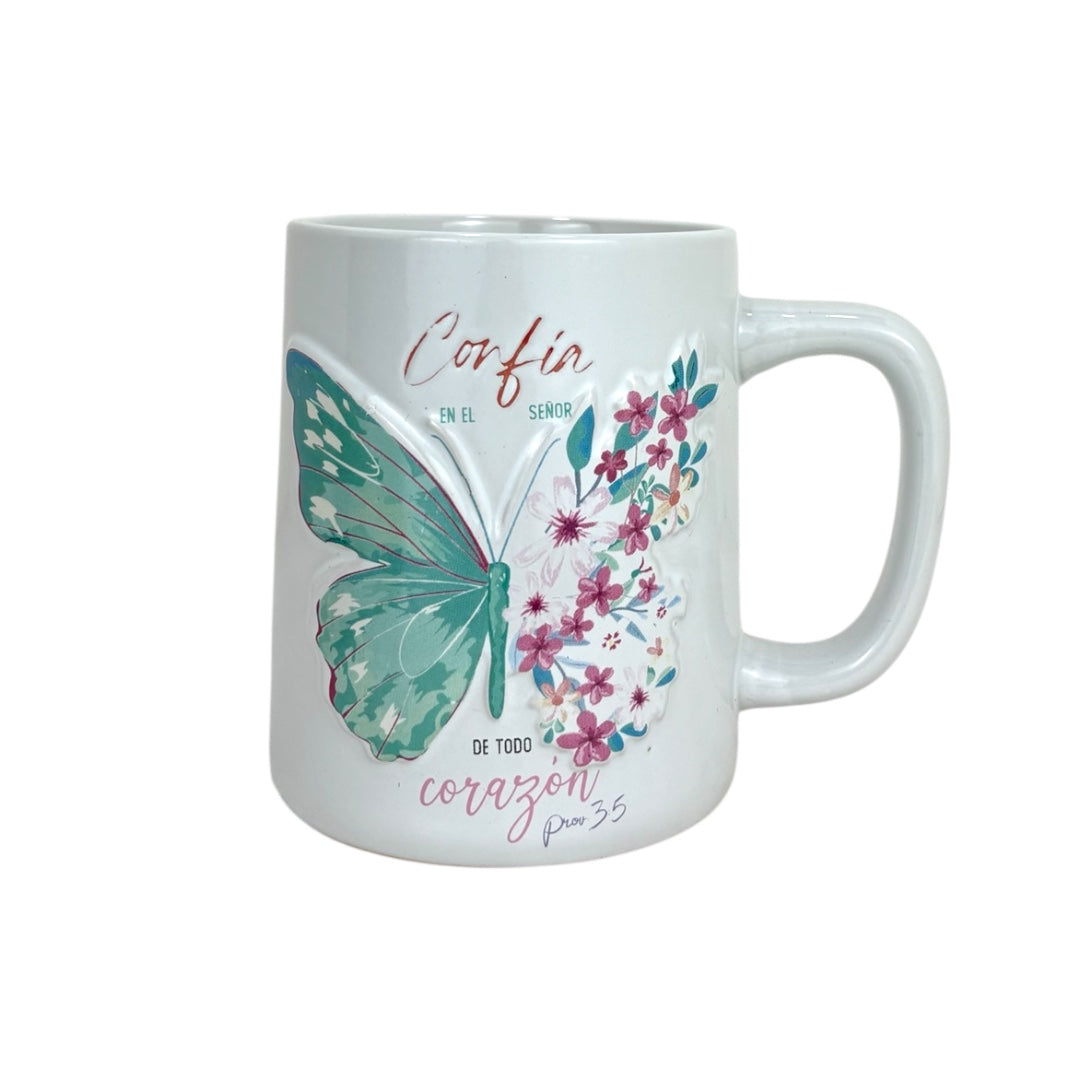 TAZA GRANDE 16 OZ COLECCIÓN PROMINENCIA CON RELIEVE (6 MODELOS)