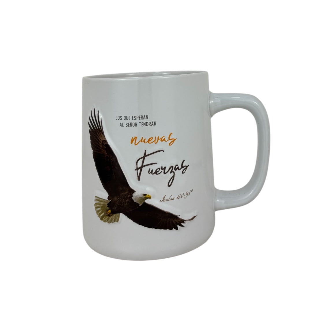 TAZA GRANDE 16 OZ COLECCIÓN PROMINENCIA CON RELIEVE (6 MODELOS)