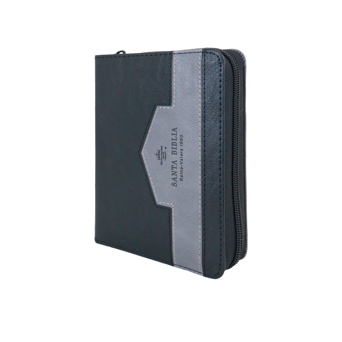 BIBLIA REINA VALERA 1960 BOLSILLO ELEGANTE GRIS/NEGRO