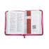 BIBLIA REINA VALERA 1960 COMPACTA FUCSIA HOJITAS CANTO PLATEADO