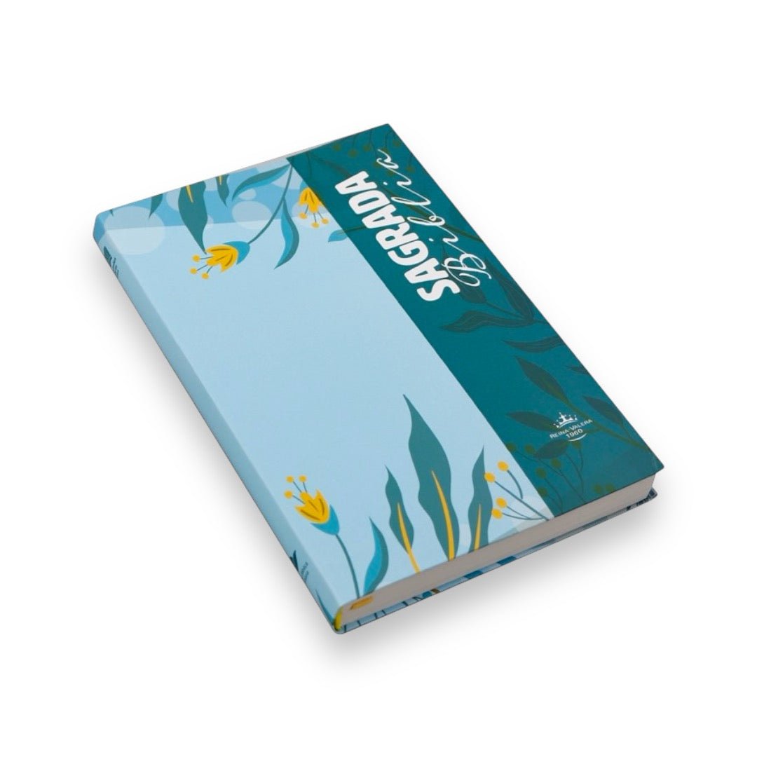 BIBLIA REINA VALERA 1960 FLEX MEDIANA AZUL(RAMAS)