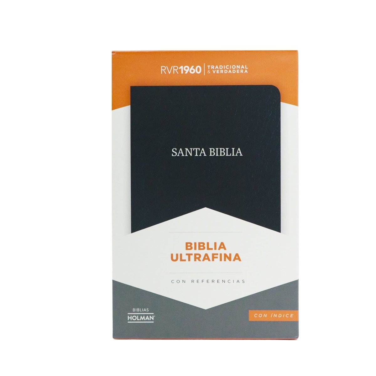 BIBLIA REINA VALERA 1960 ULTRAFINA NEGRO C/INDICE