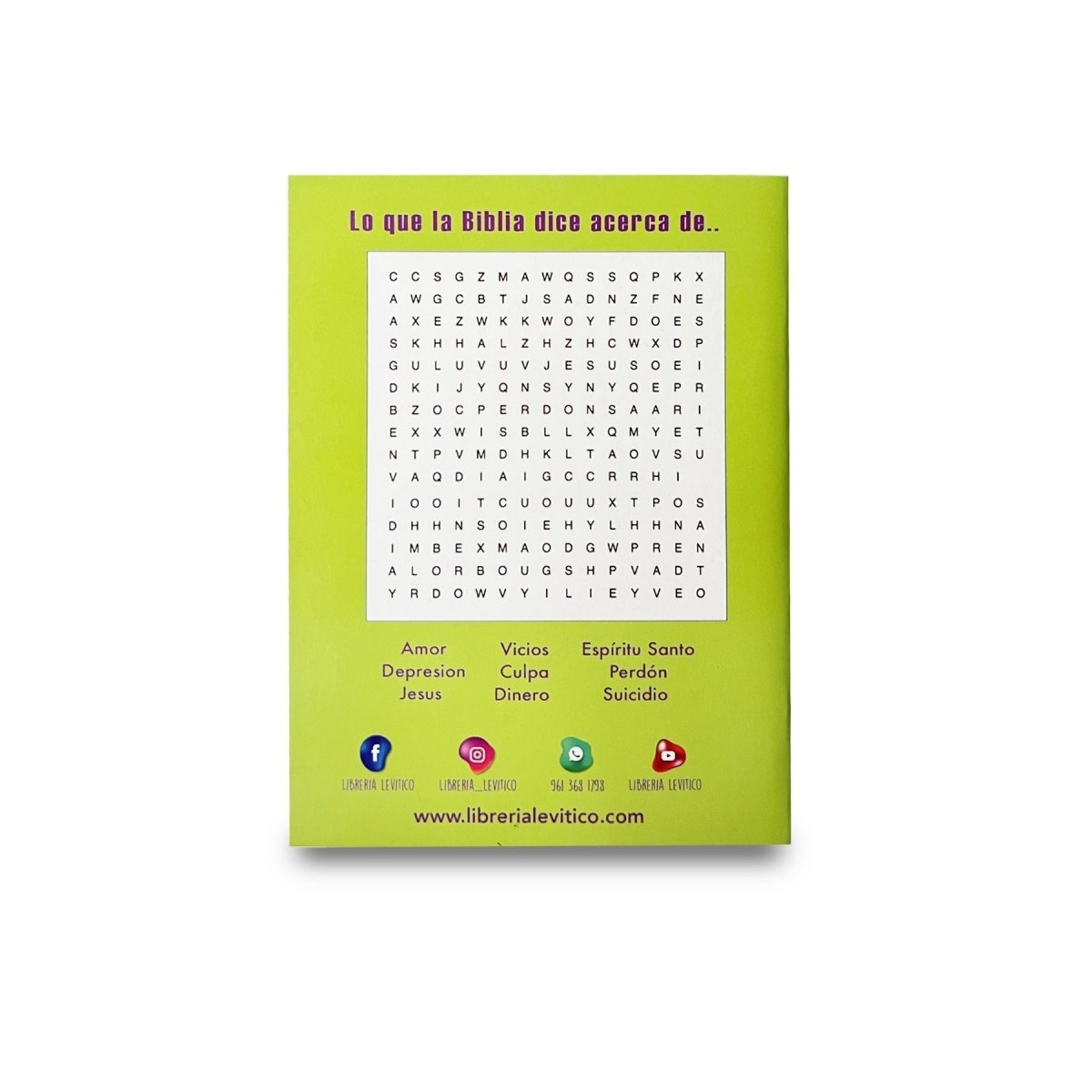 (FOLLETO EVANGELISTICO) QUE DICE DIOS ACERCA DE....? (PAQUETE 6 PIEZAS)