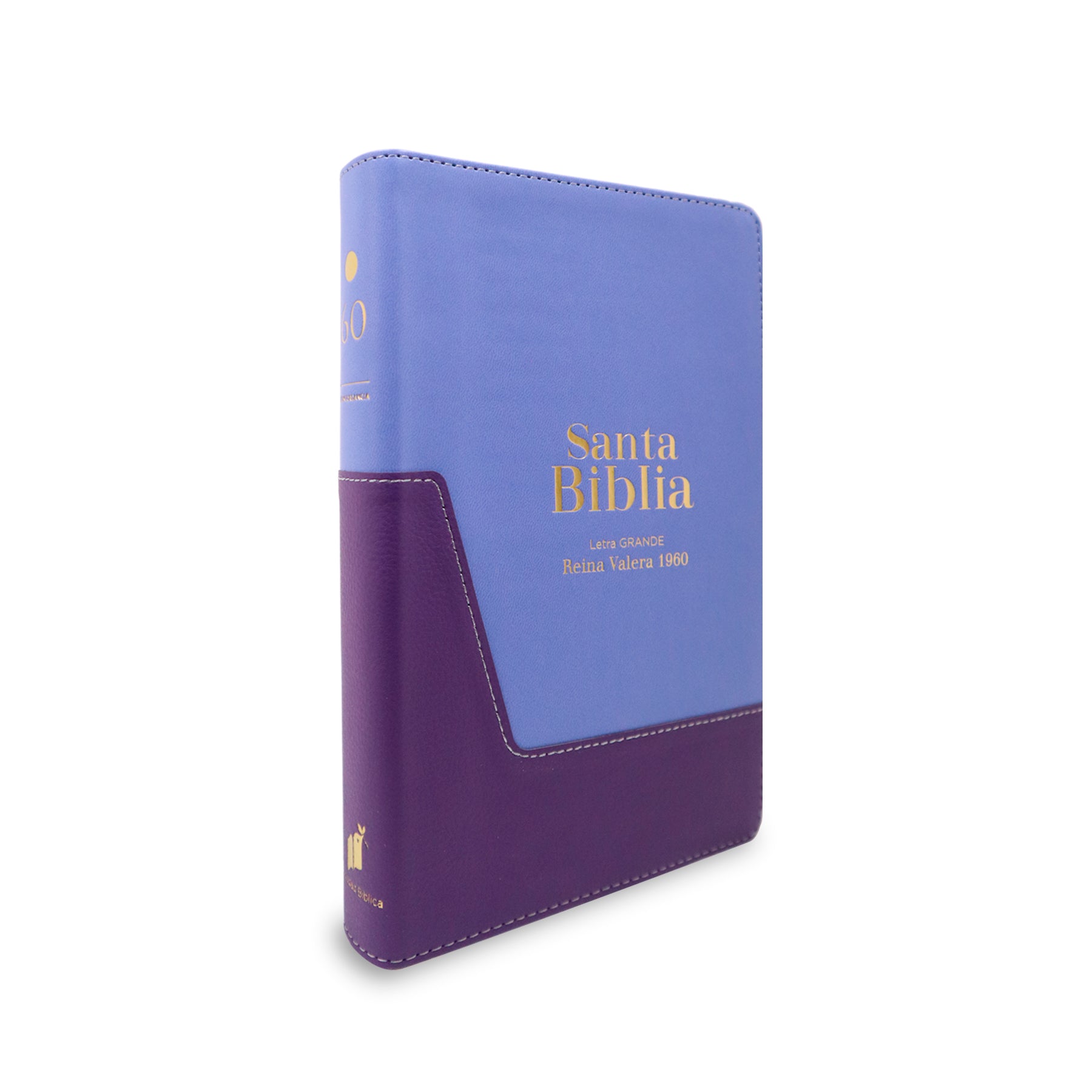 SANTA BIBLIA REINA VALERA1960 LETRA GRADE/ IMIT PIEL LILA