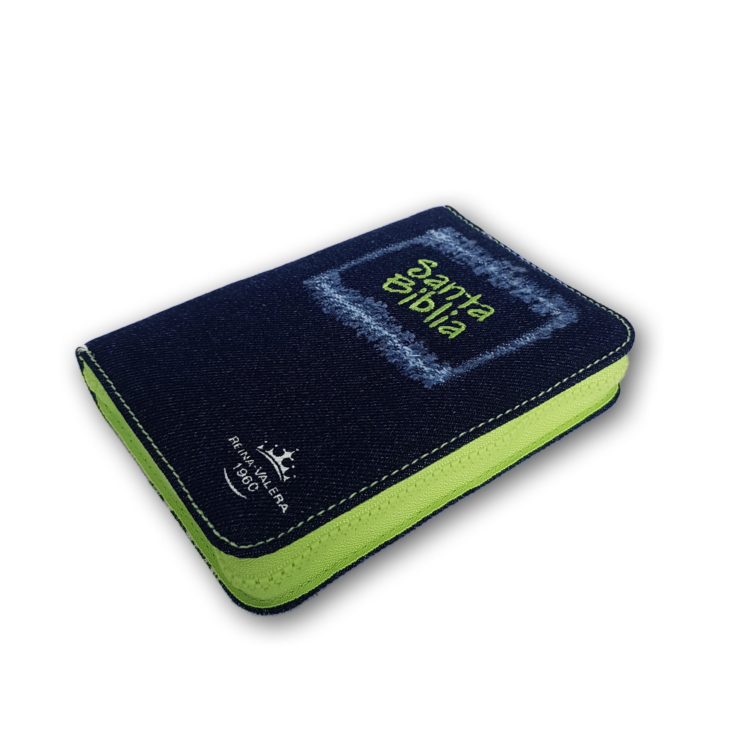 Santa Biblia Jean Bordado c/indice/cierre