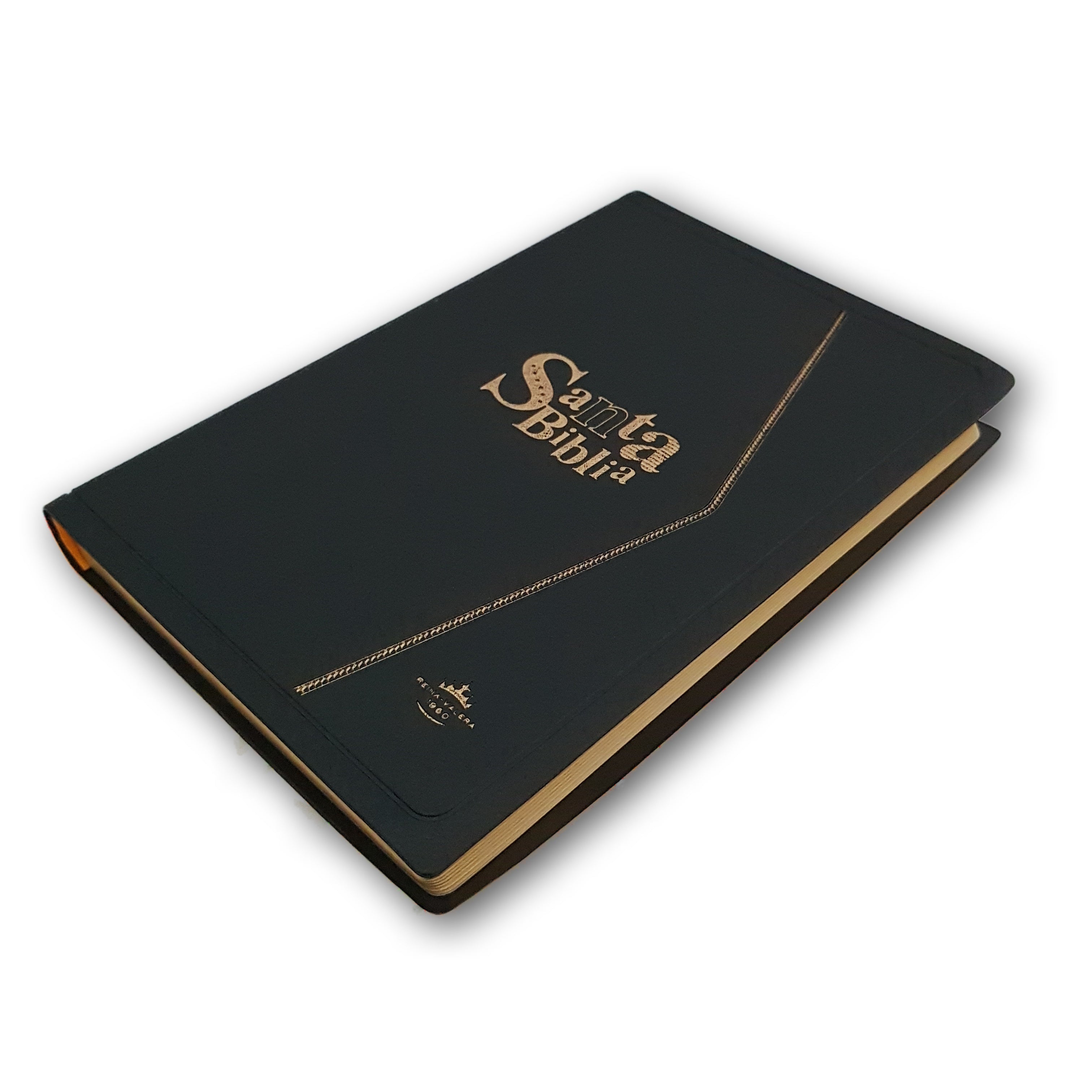 Santa Biblia RVR1960 Ultrafina canto dorado Colores