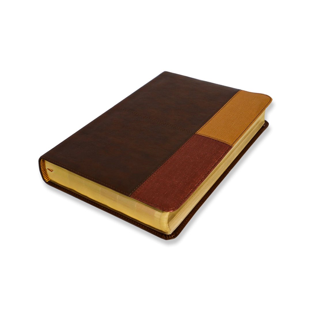 BIBLIA DE ESTUDIO ARCOIRIS RV1960/ TERRACOTA SIMIL PIEL