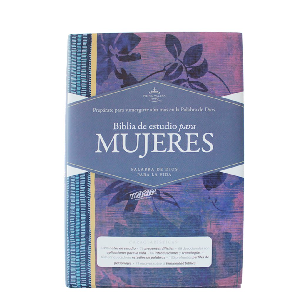 Biblia de estudio para Mujeres RVR1960 Tapa dura