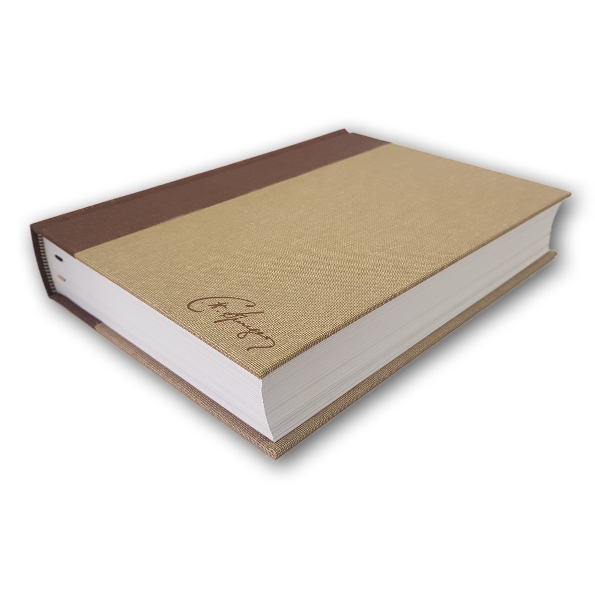 Biblia de estudio Spurgeon Pasta dura Marrón/Claro Tela