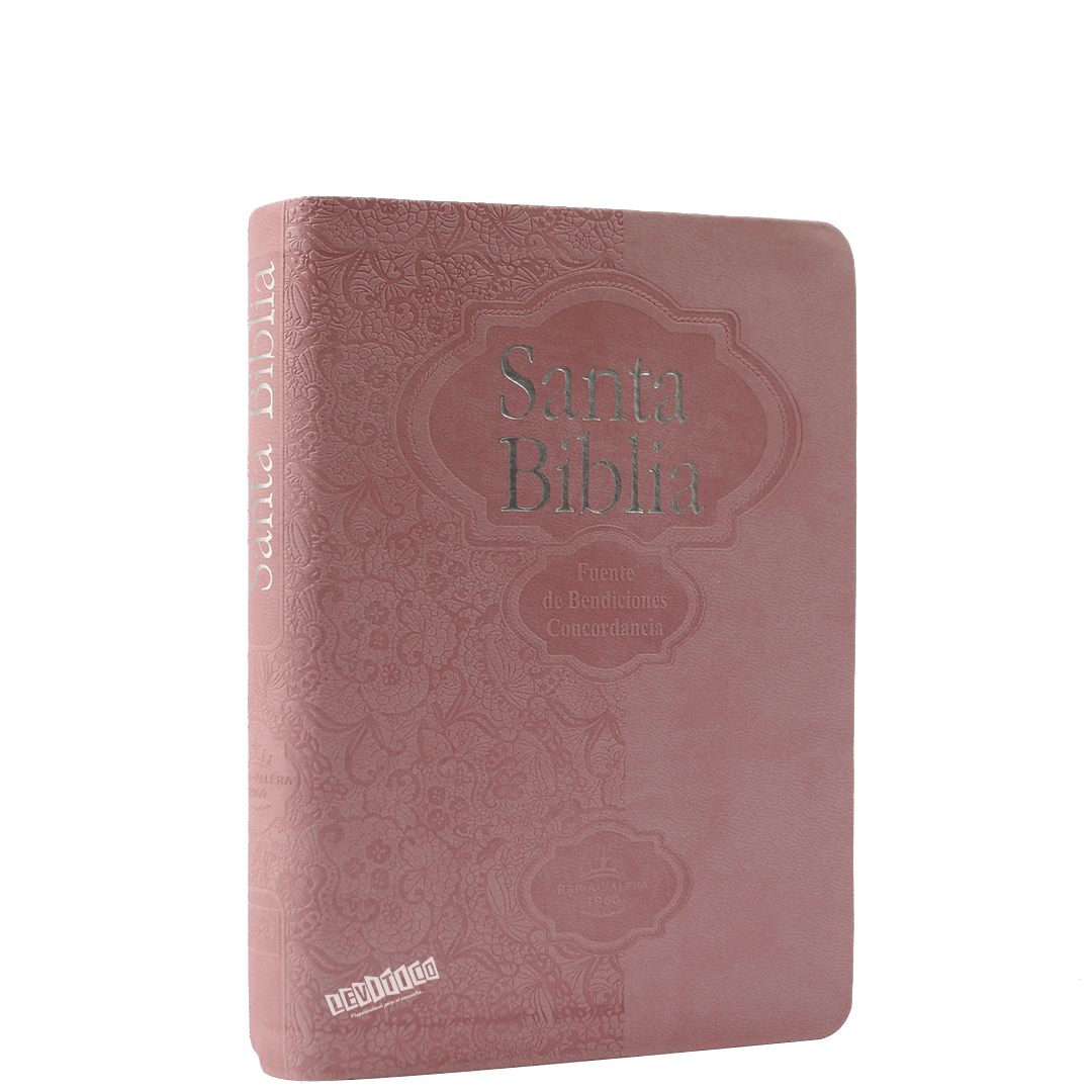 Biblia Fuente de Bendiciones RV 1960 Rosa