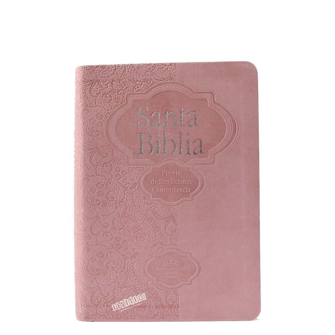 Biblia Fuente de Bendiciones RV 1960 Rosa