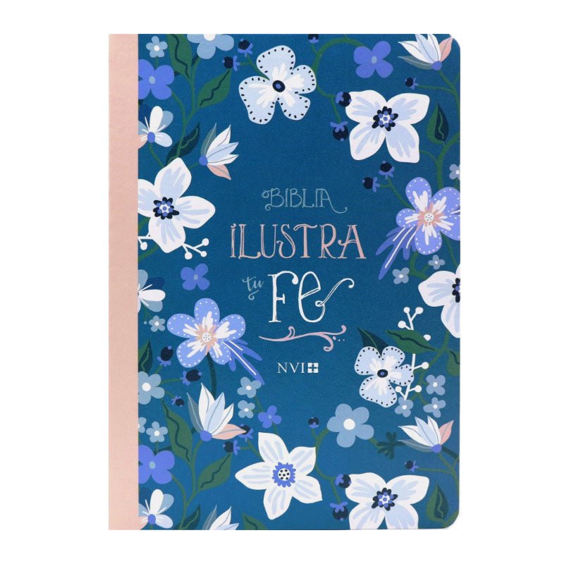 Biblia Ilustra tu Fe NVI Azul y Rosa