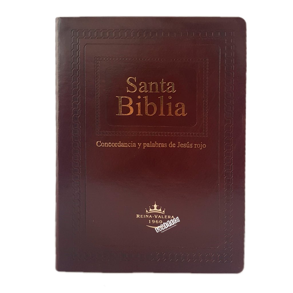 Biblia Letra gigante, Reina-Valera 1960 LUJO 18x24.5 Cafe