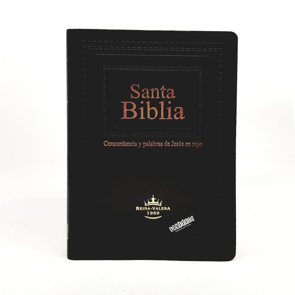Biblia Letra gigante, Reina-Valera 1960 LUJO 18x24.5 Negro