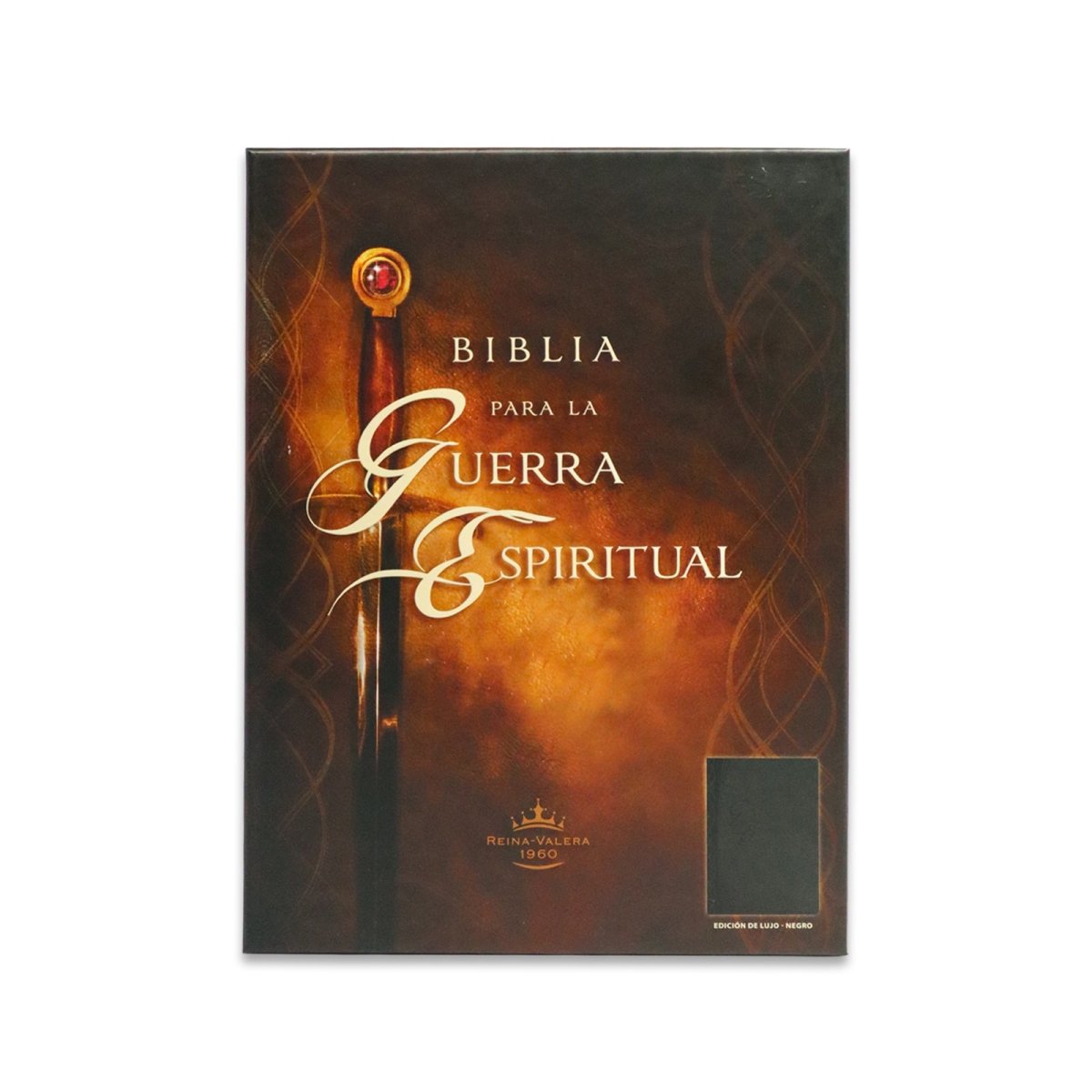 BIBLIA PARA LA GUERRA ESPIRITUAL EDICION LUJO NEGRO
