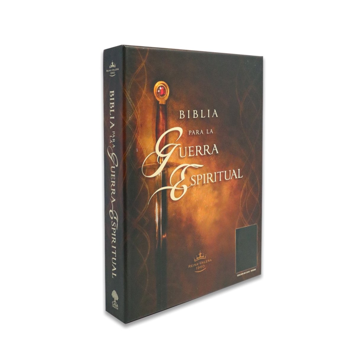 BIBLIA PARA LA GUERRA ESPIRITUAL EDICION LUJO NEGRO