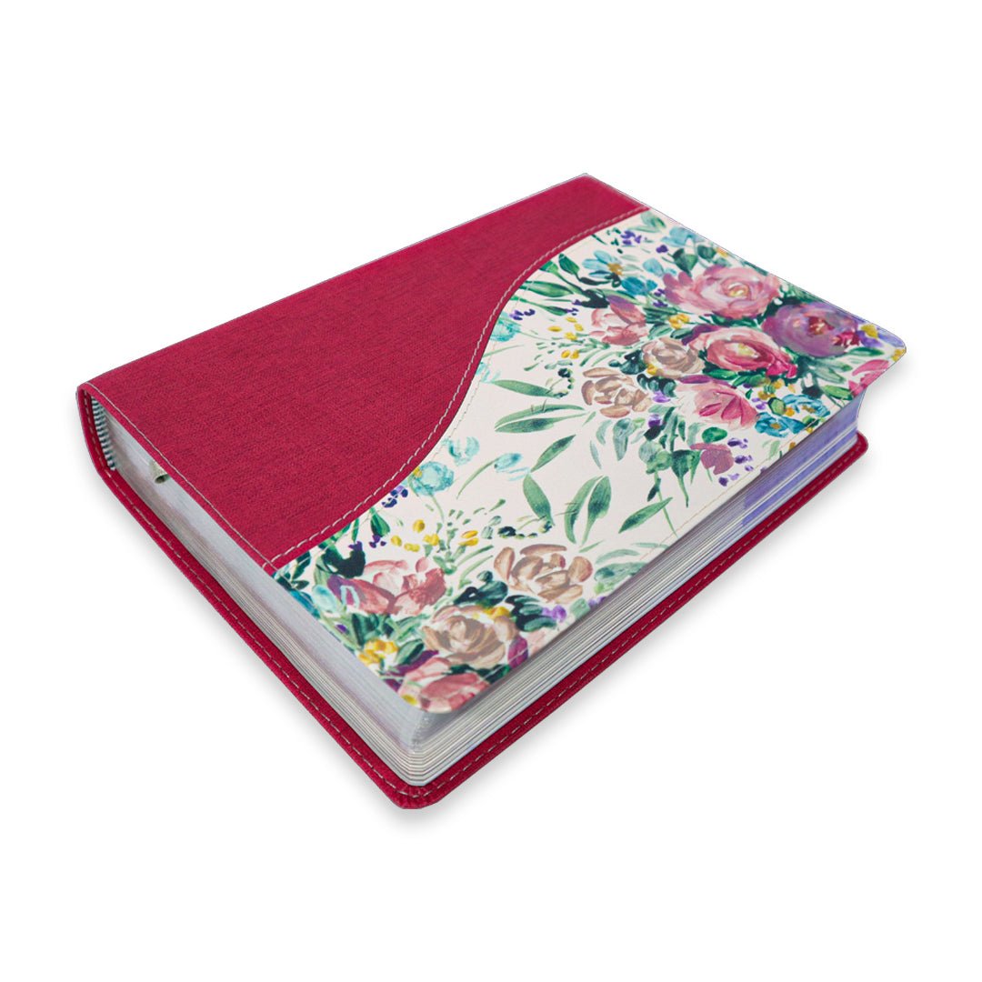 BIBLIA RV1960 DE UNA JOVEN CONFORME AL CORAZON DE DIOS/ DUOTONO FLORAL