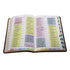 BIBLIA RVR1960 DE ESTUDIO ARCOIRIS SIMIL PIEL TERRACOTA C/ INDICE