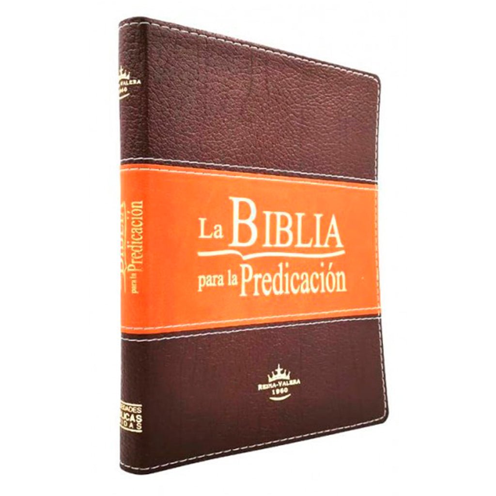 Biblia RVR1960 de la Predicación c/índice Marrón