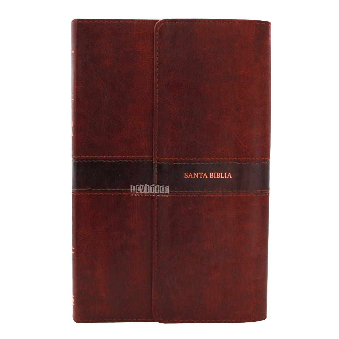 Biblia RVR1960 Ultrafina, con solapa símil piel C/INDICE
