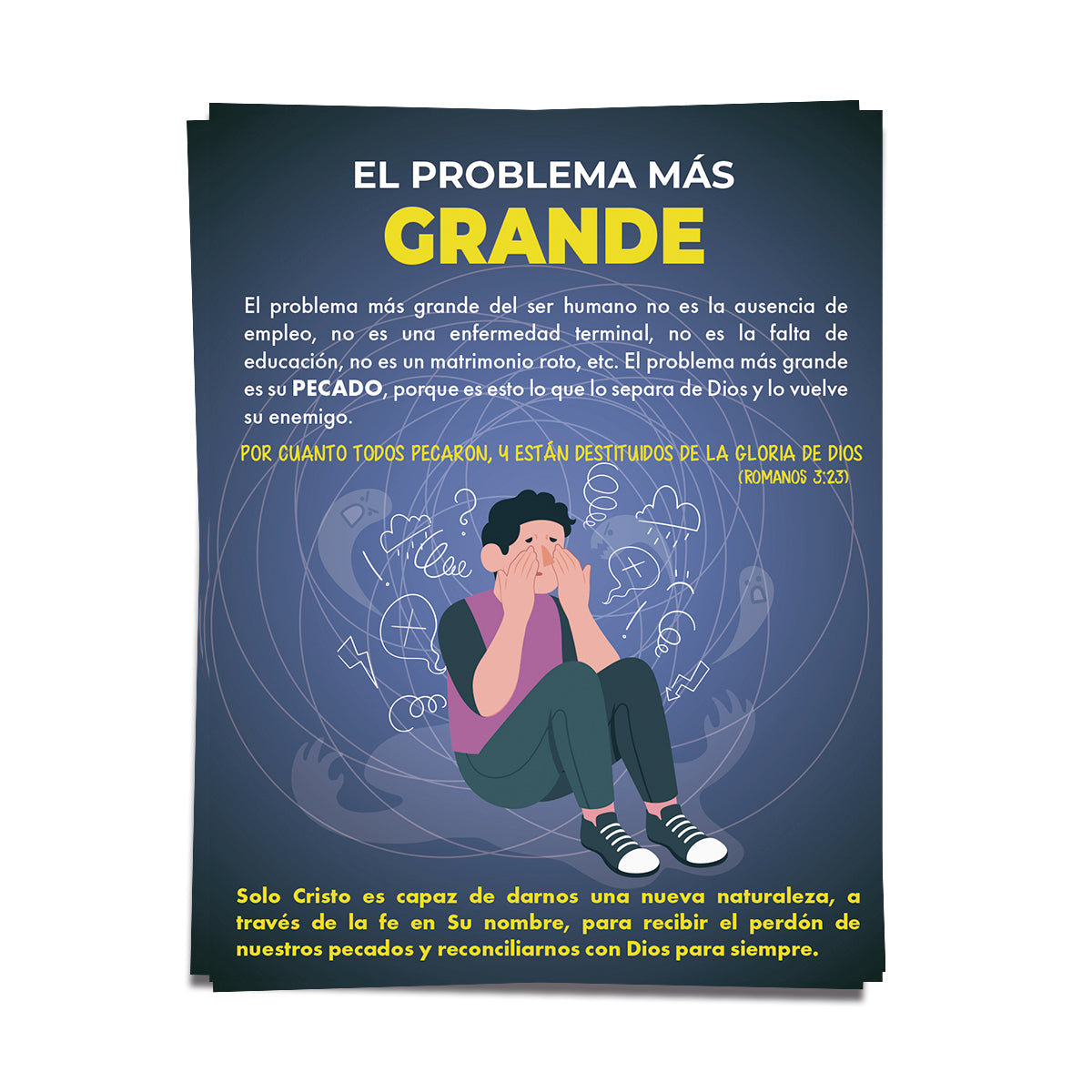 El problema mas grande (Folleto evangelistico) 100 pzas.