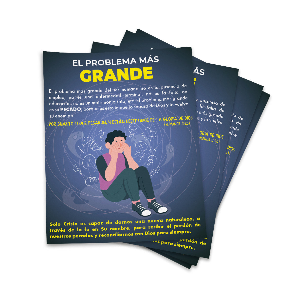 El problema mas grande (Folleto evangelistico) 100 pzas.