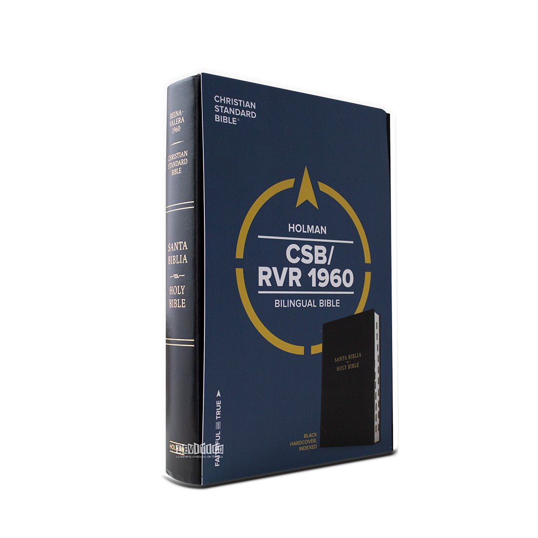 RVR 1960/CSB Biblia Bilingüe, tapa dura con índice
