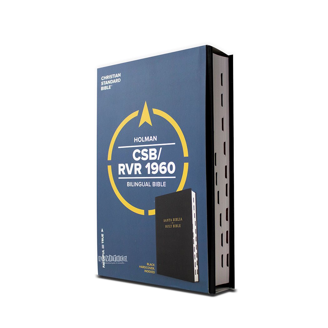RVR 1960/CSB Biblia Bilingüe, tapa dura con índice
