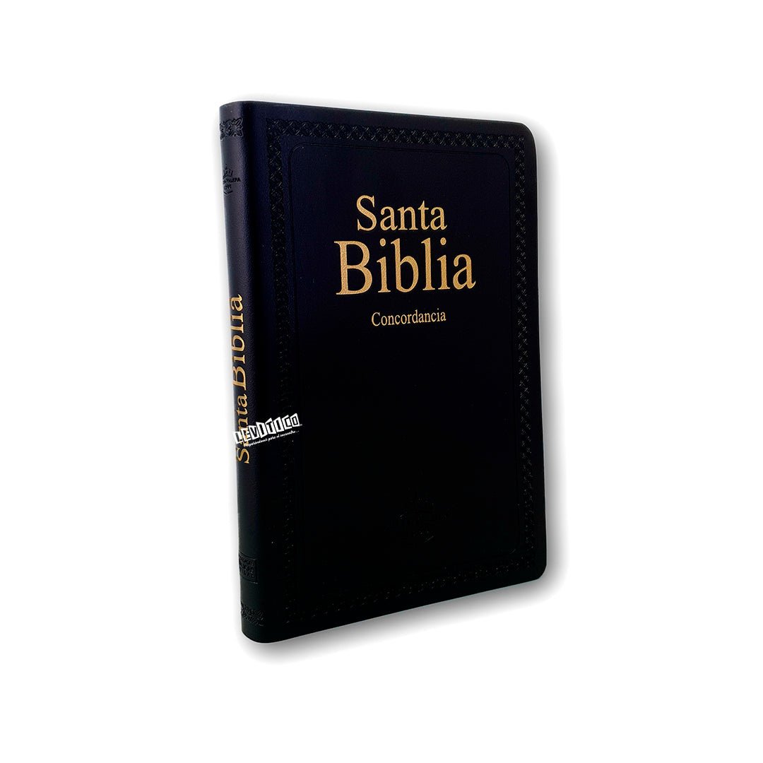 Santa Biblia c/ Concordancia Piel sintética Negro