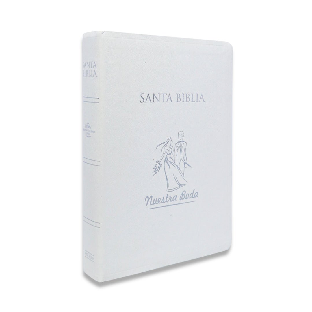SANTA BIBLIA DE BODA RV1960 TAMAÑO MANUAL