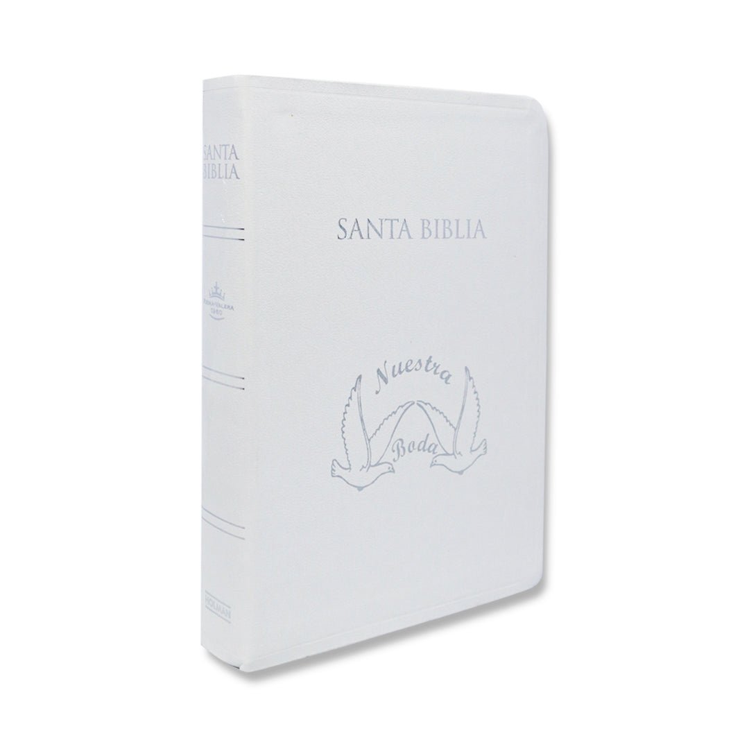 SANTA BIBLIA DE BODA RV1960 TAMAÑO MANUAL
