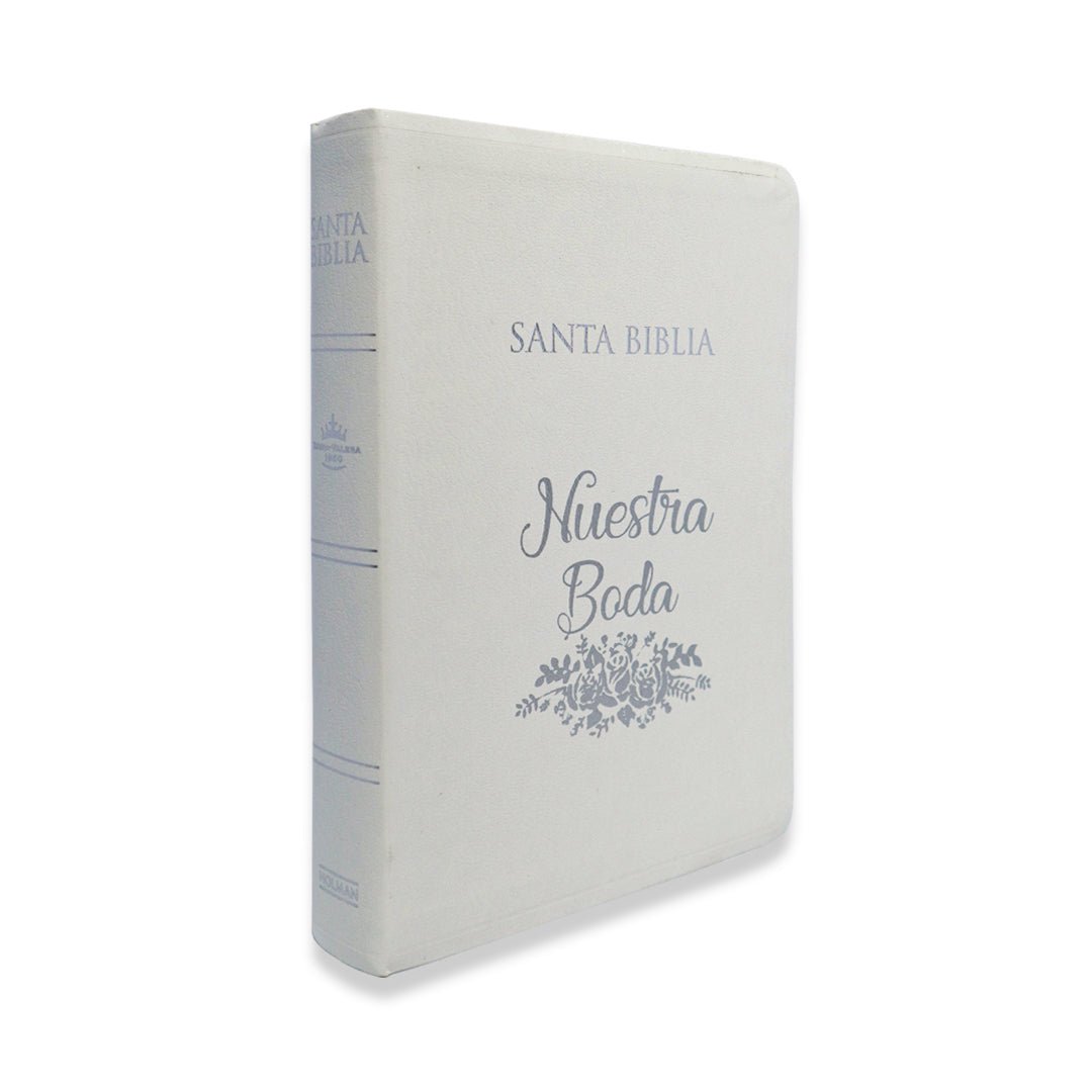 SANTA BIBLIA DE BODA RV1960 TAMAÑO MANUAL