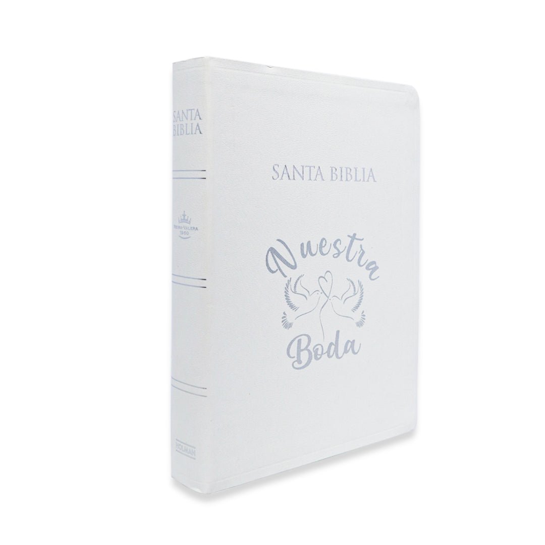SANTA BIBLIA DE BODA RV1960 TAMAÑO MANUAL