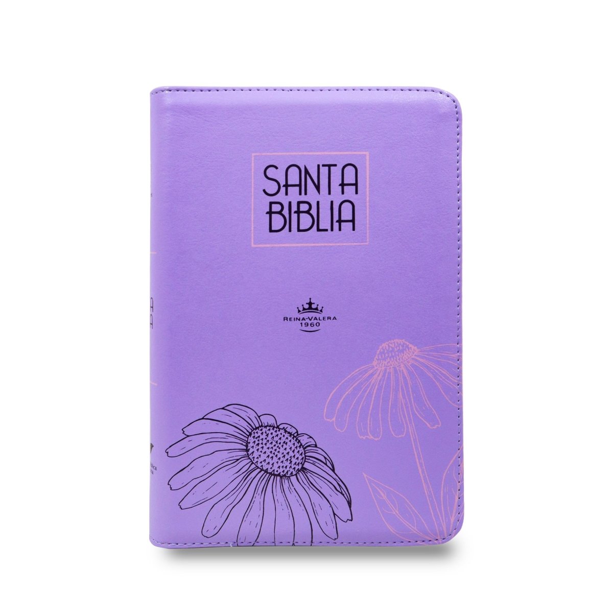 SANTA BIBLIA REINA VALERA 1960 LETRA GRANDE C/CIERRE LILA