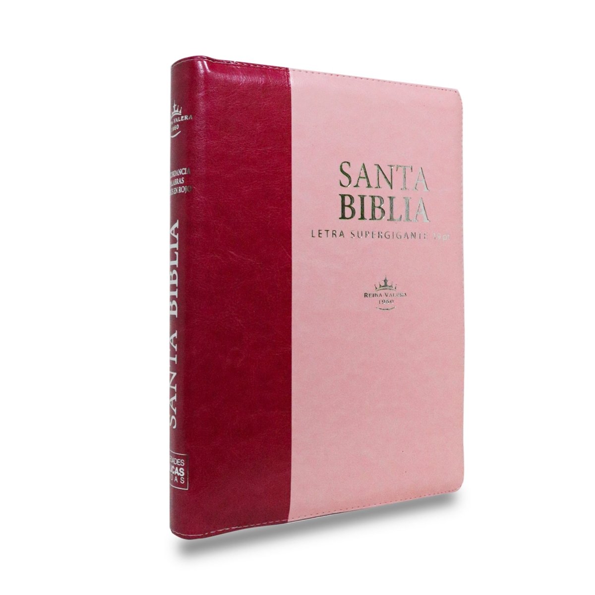 SANTA BIBLIA REINA VALERA 1960 SUPERGIGANTE 19 PT/DUOTONO INDICE