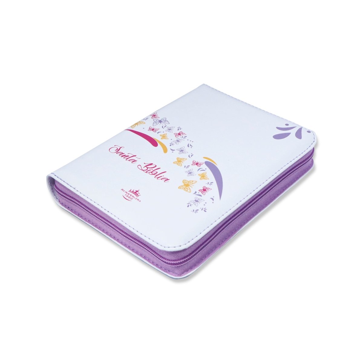 SANTA BIBLIA RV1960 BLANCO MARIPOSAS