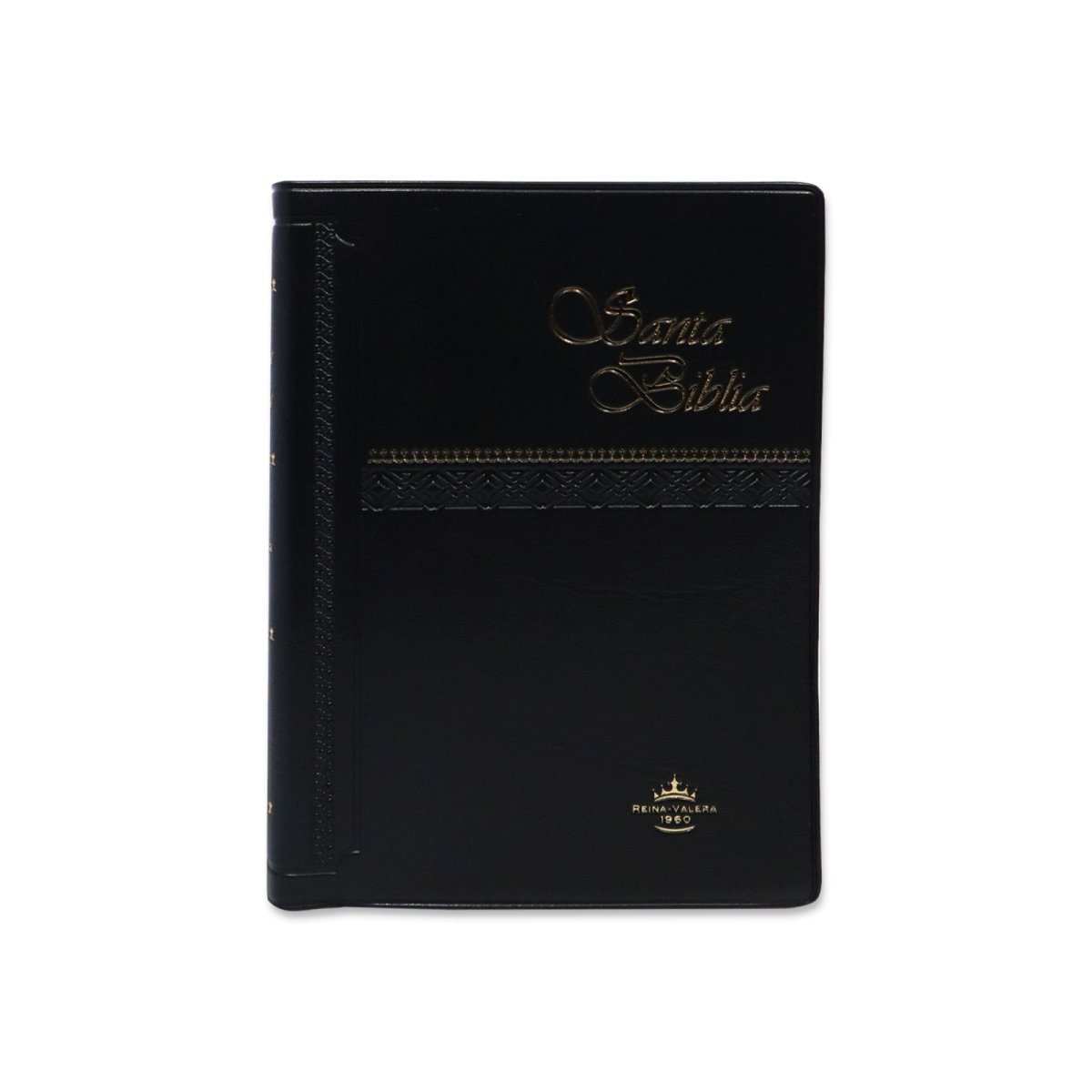 SANTA BIBLIA RV1960 COMPACTA VINIL COLORES NEGRO