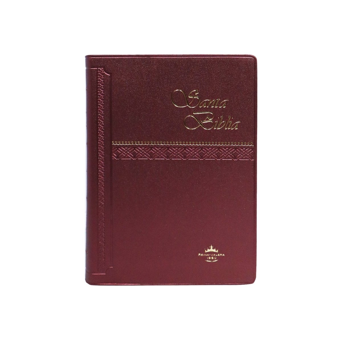 SANTA BIBLIA RV1960 COMPACTA VINIL COLORES VINO