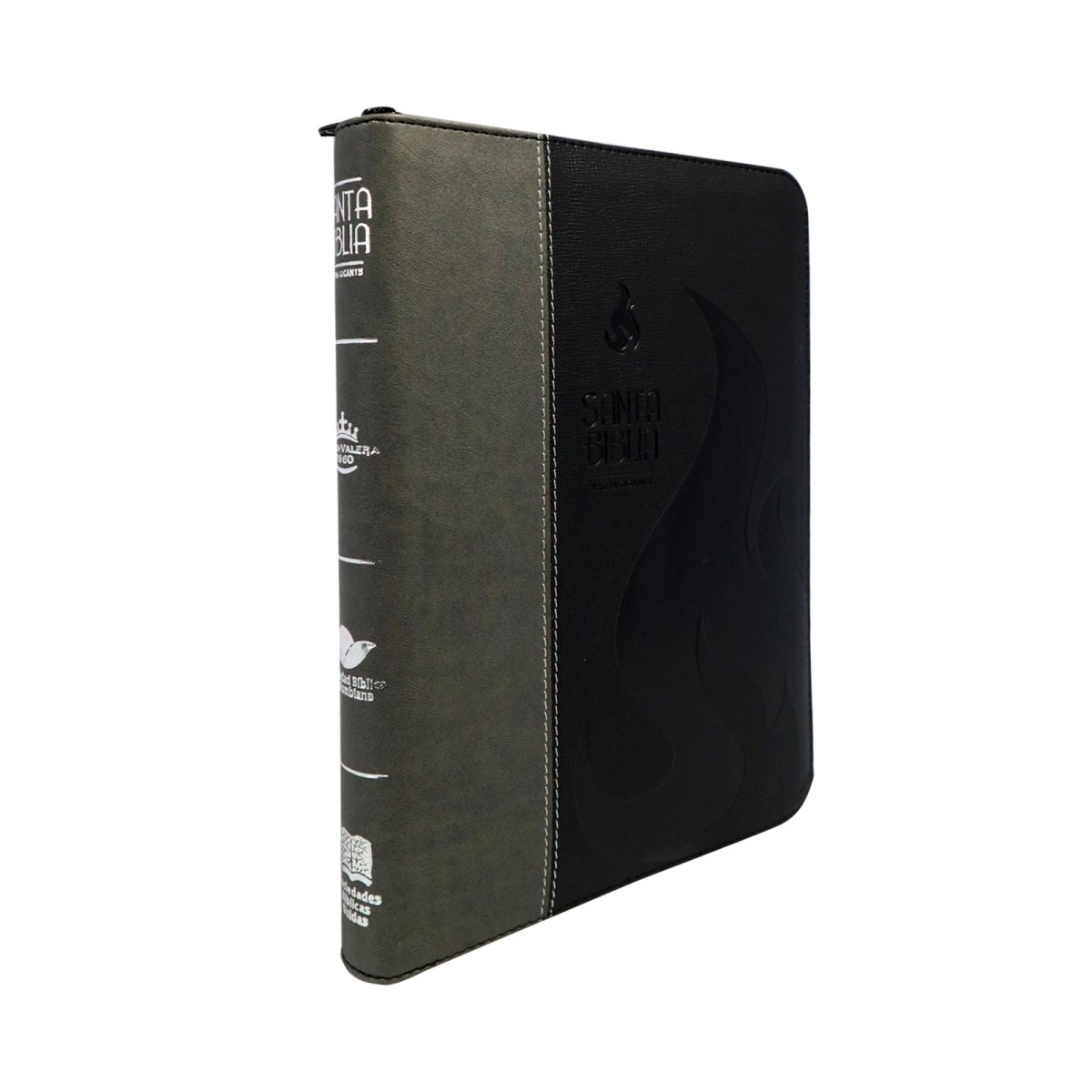 SANTA BIBLIA RV1960 LETRA GIGANTE GRIS/NEGRO