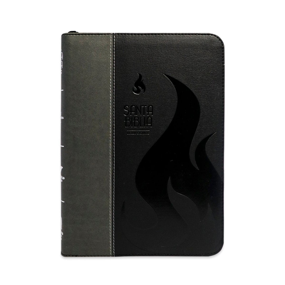 SANTA BIBLIA RV1960 LETRA GIGANTE GRIS/NEGRO