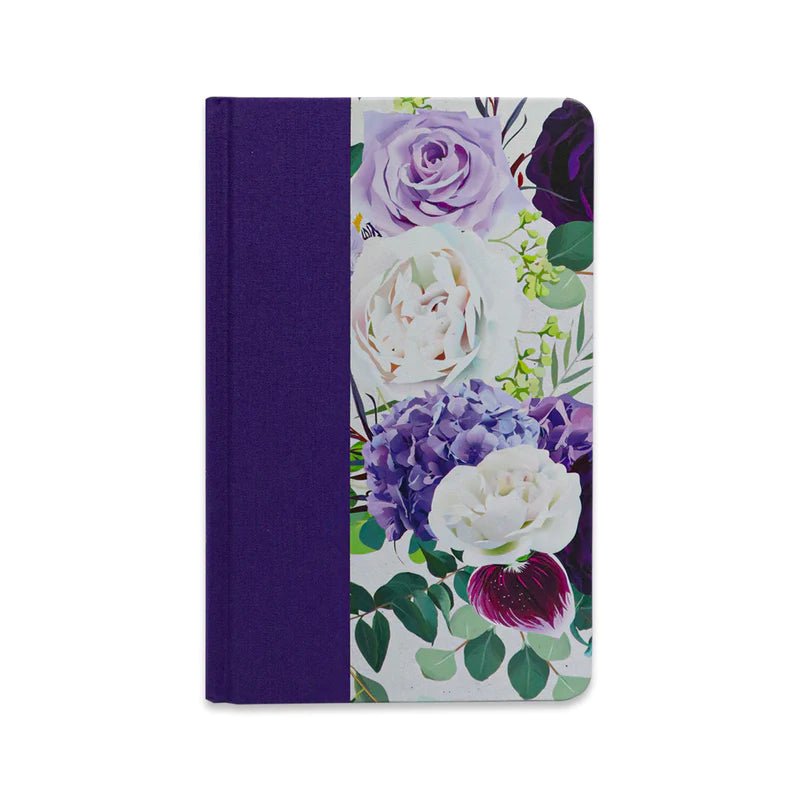 SANTA BIBLIA RV1960 LETRA GRANDE TAMAÑO MANUAL/ FLORES Morado